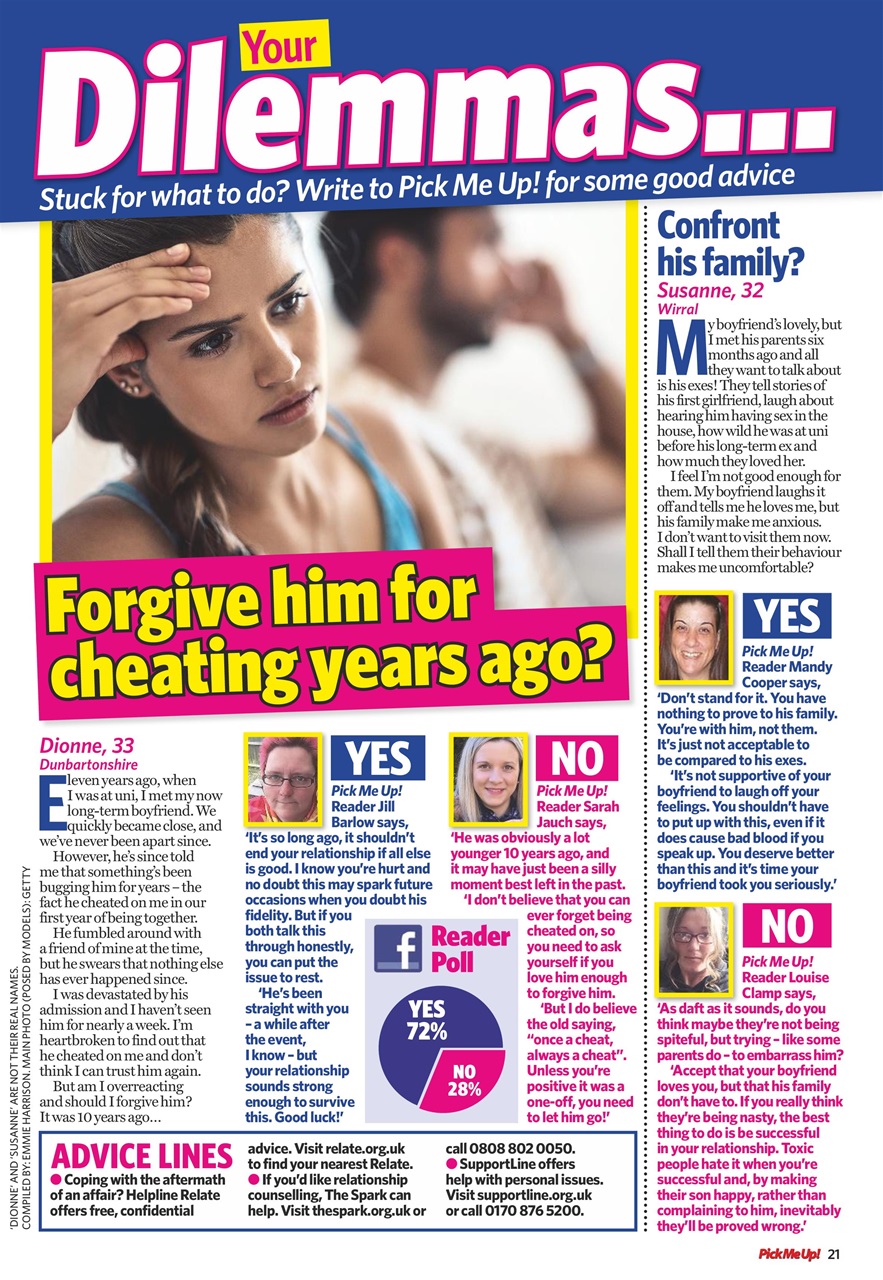 Pick Me Up Preview Pages