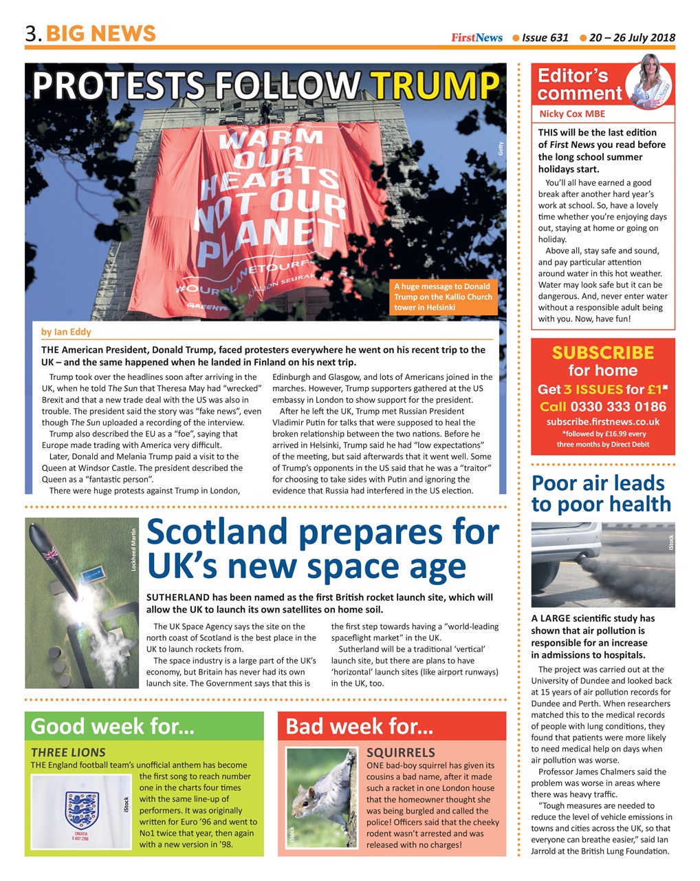 First News Preview Pages