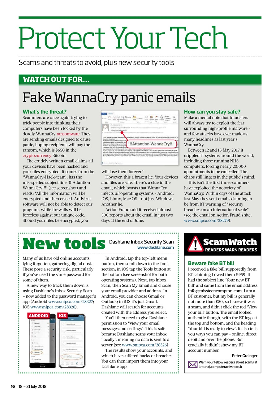 Computer Active Preview Pages