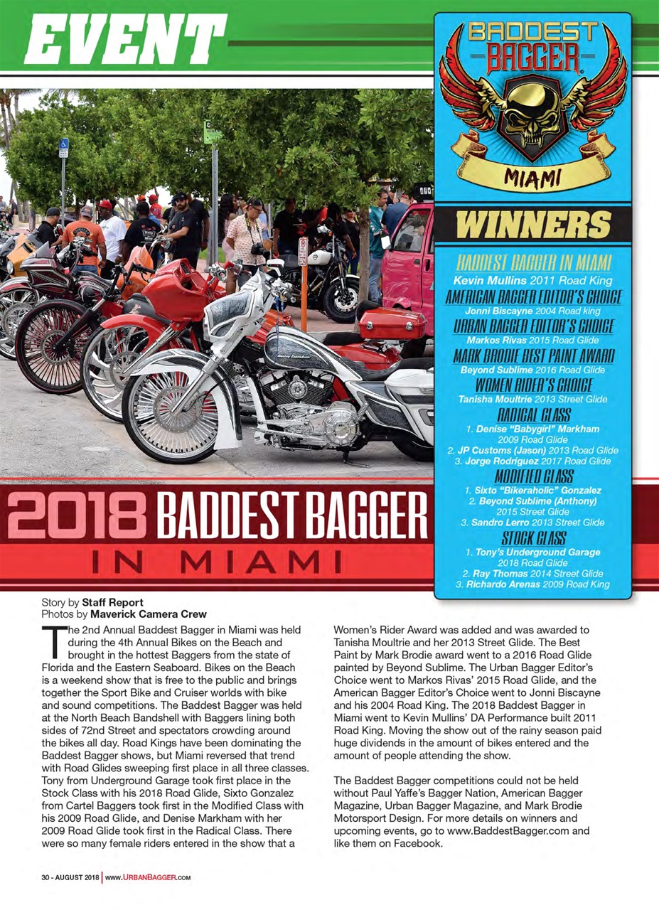 Urban Bagger Preview Pages