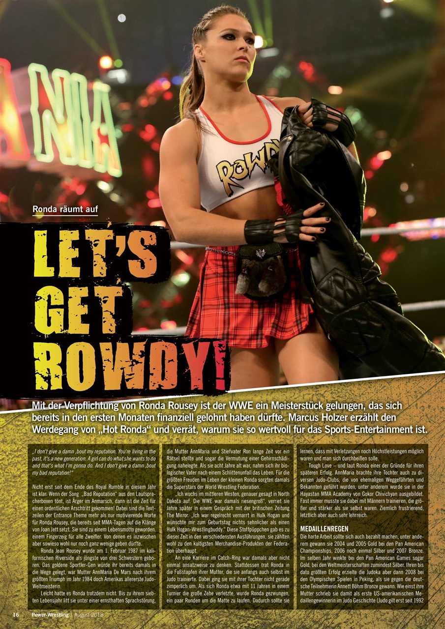 Power-Wrestling Preview Pages