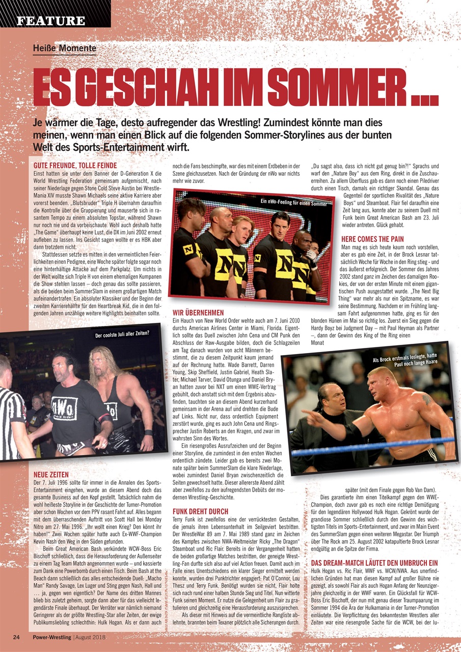 Power-Wrestling Preview Pages