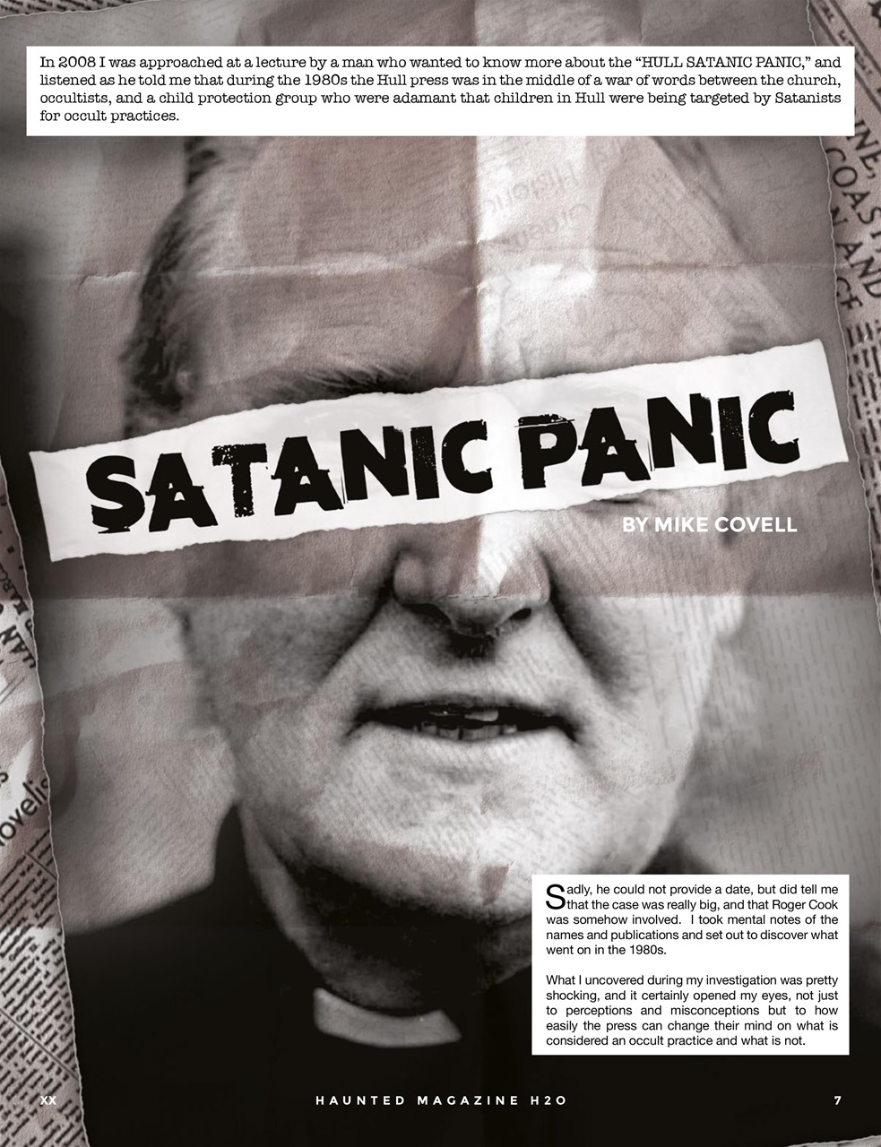 Haunted Magazine Preview Pages