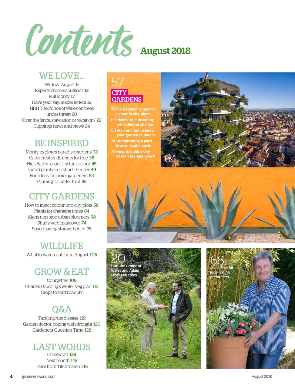 BBC Gardeners’ World Magazine Preview Pages