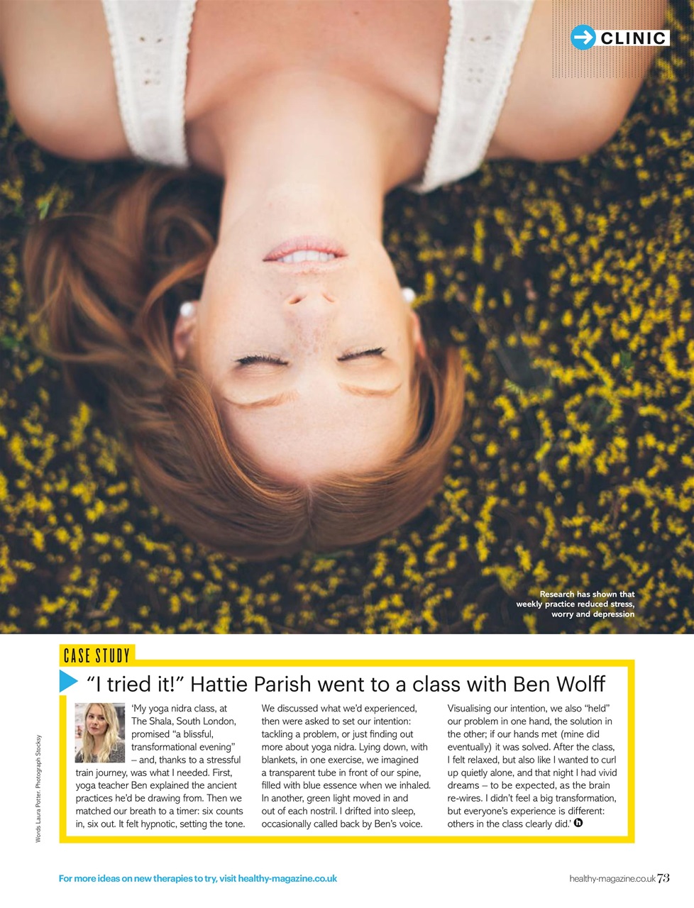 Healthy Magazine Preview Pages