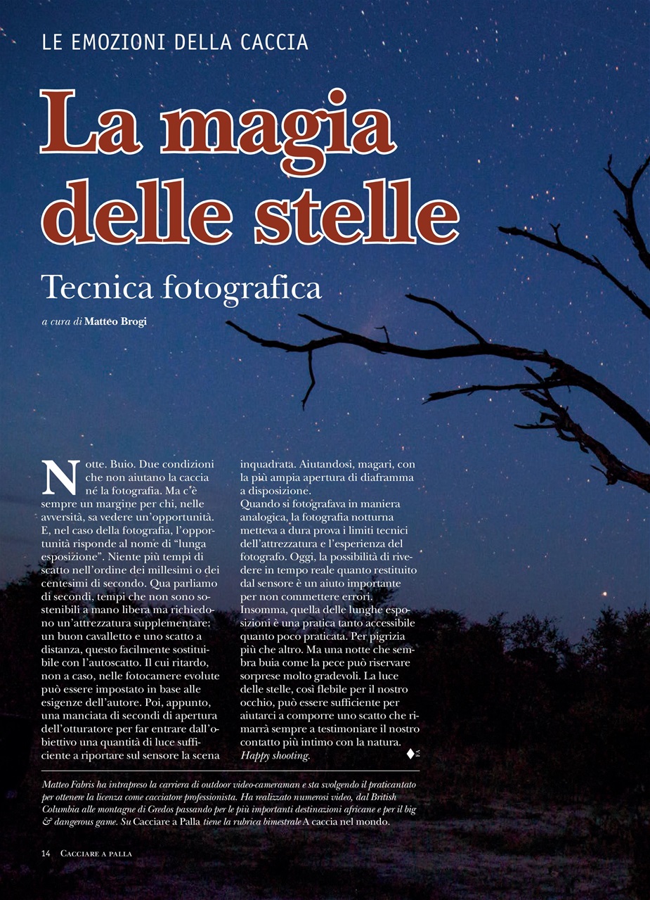 Caccia Magazine Preview Pages