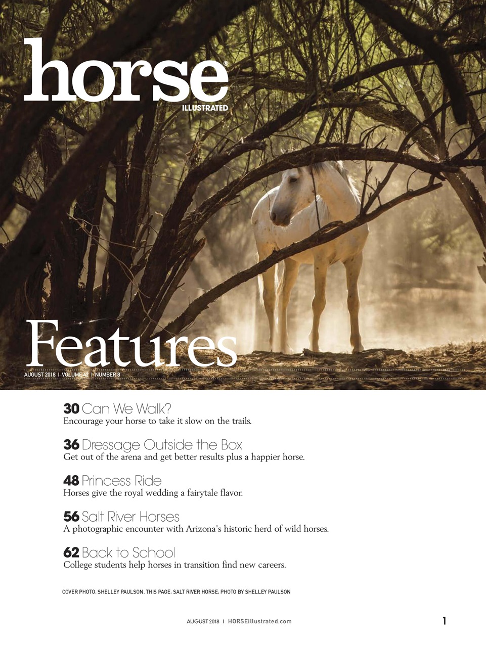 Horse Illustrated Magazine Preview Pages