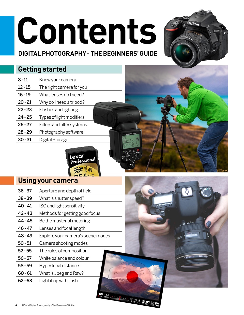 Digital Camera User Preview Pages