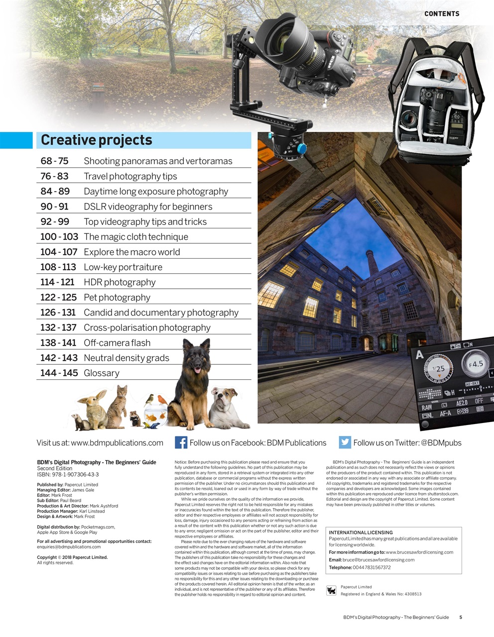 Digital Camera User Preview Pages