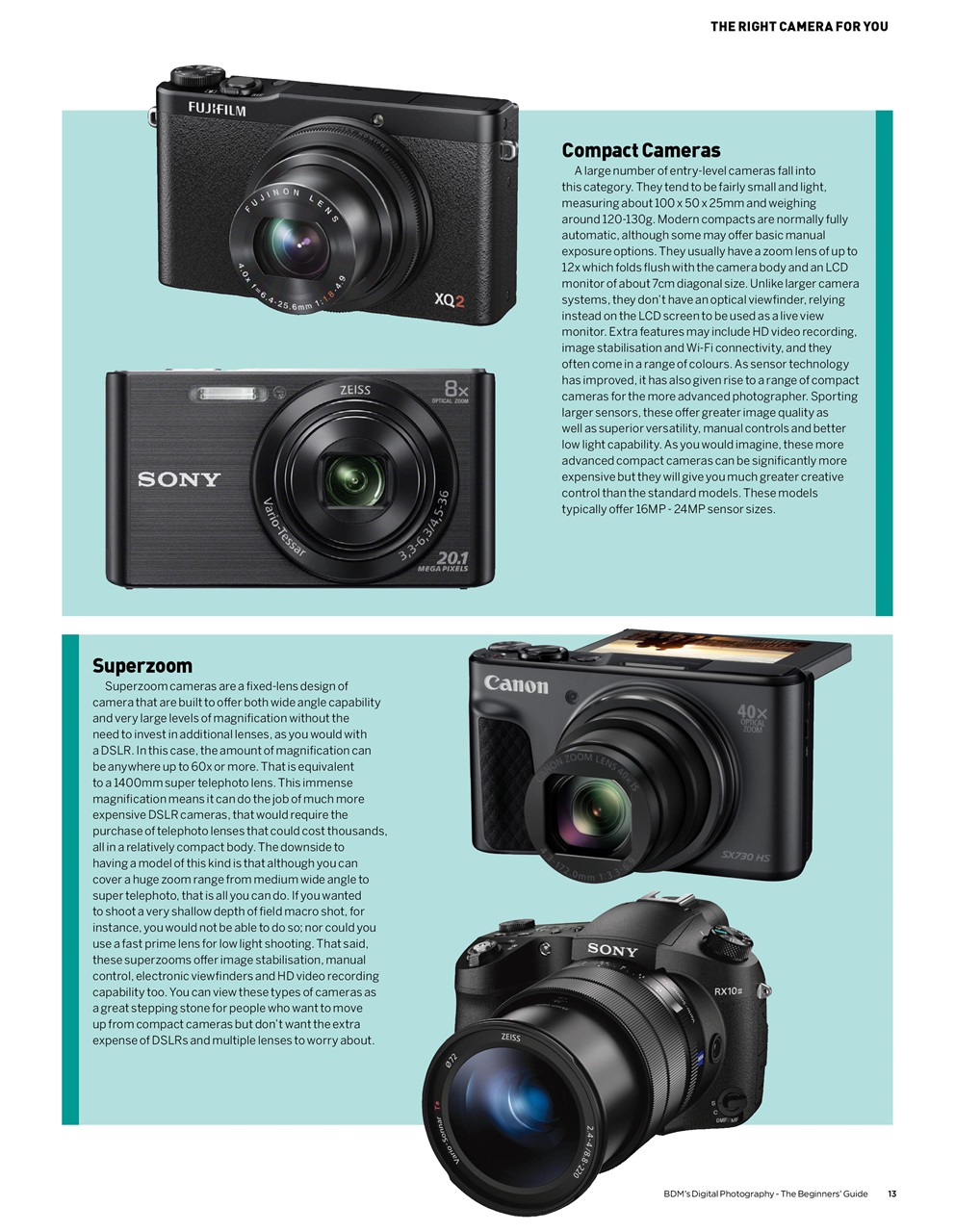 Digital Camera User Preview Pages