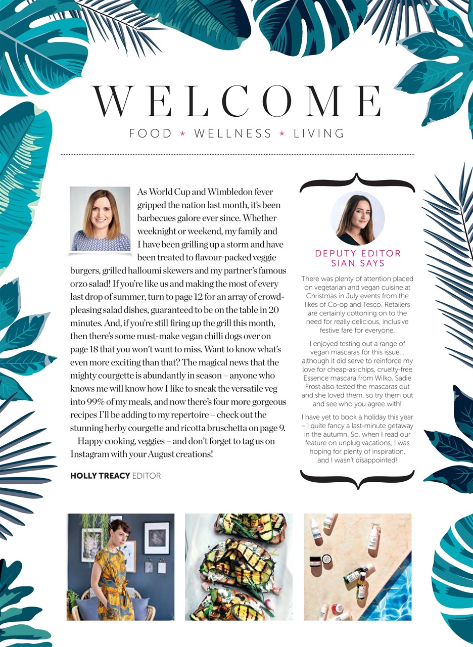 Veggie Magazine Preview Pages