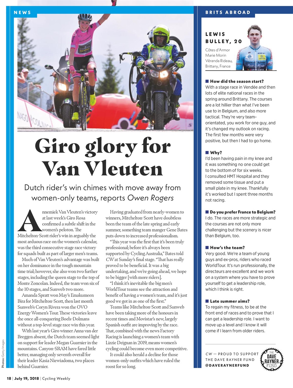 Cycling Weekly Preview Pages