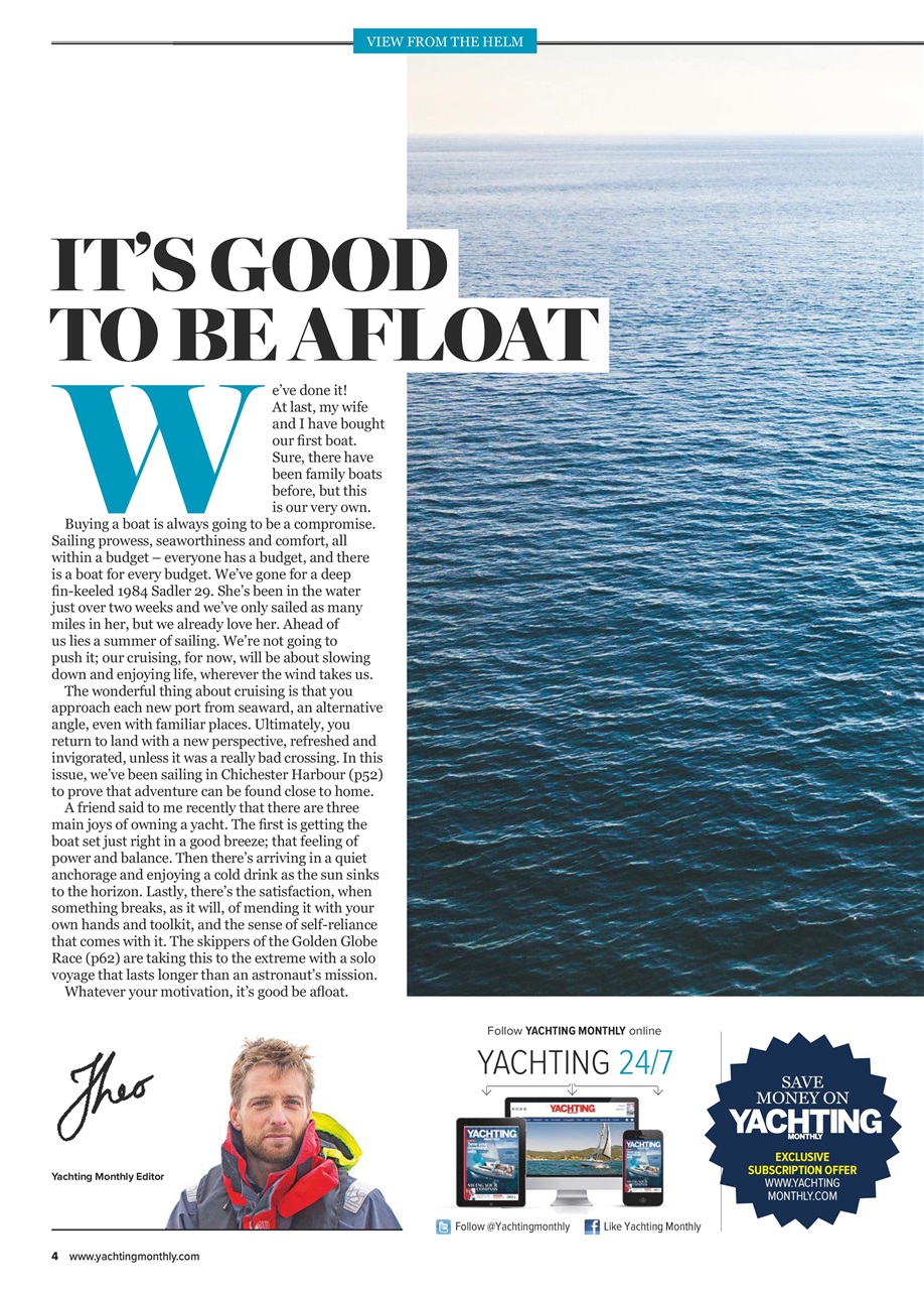 Yachting Monthly Preview Pages