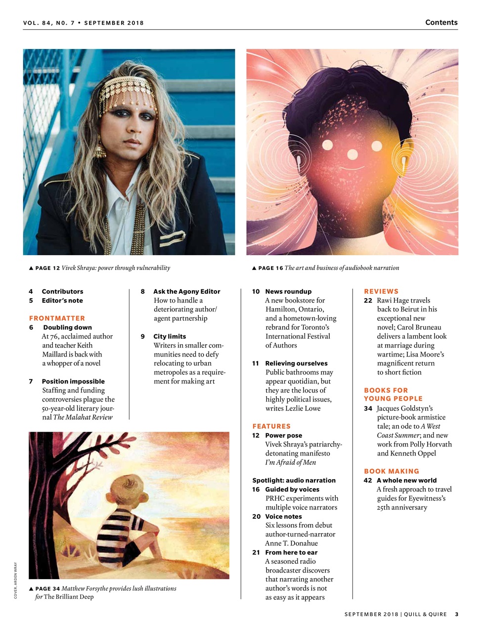 Quill & Quire Preview Pages