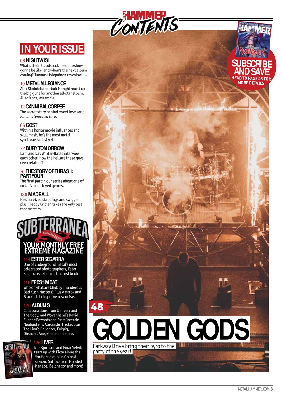 Metal Hammer Preview Pages
