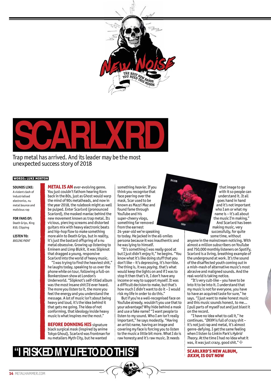 Metal Hammer Preview Pages