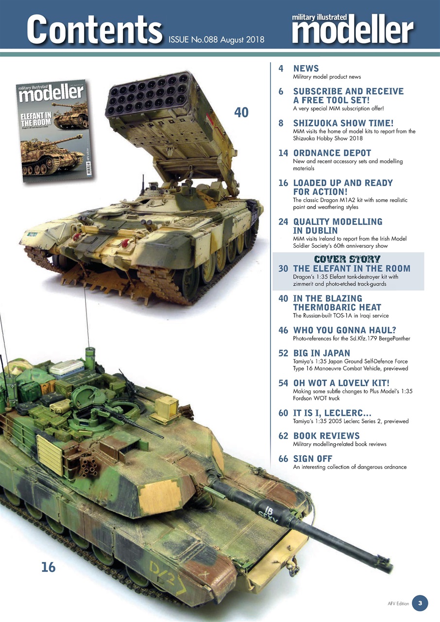 MIM: AFV Edition Preview Pages