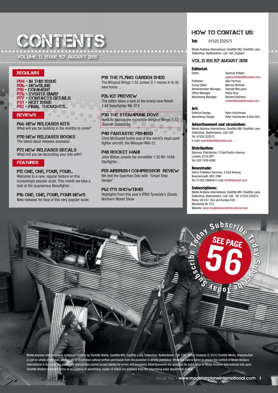 Model Airplane International Preview Pages