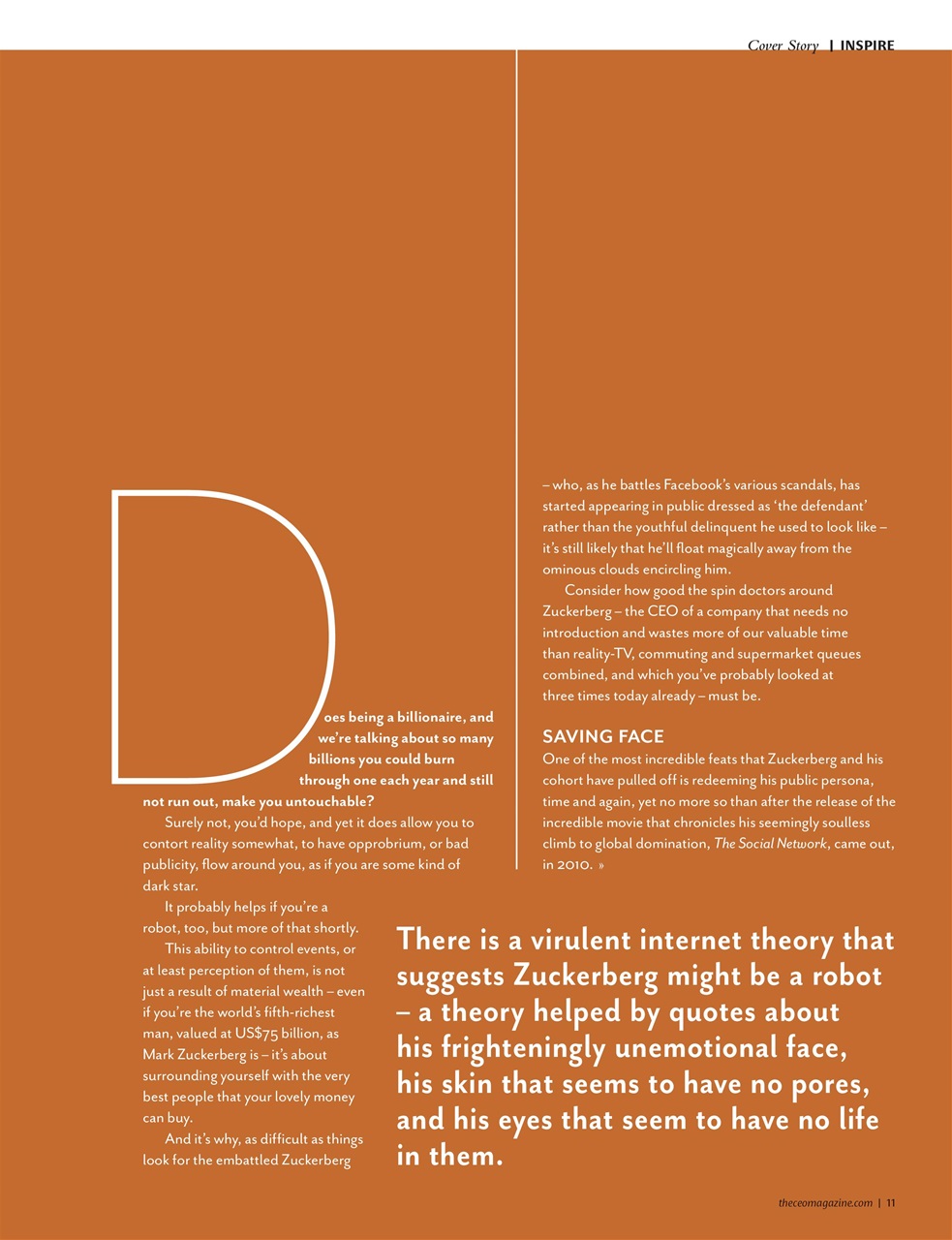 The CEO Magazine EMEA Preview Pages
