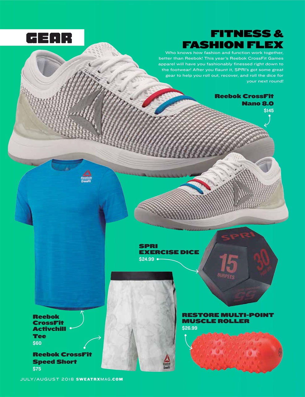 Sweat RX Preview Pages