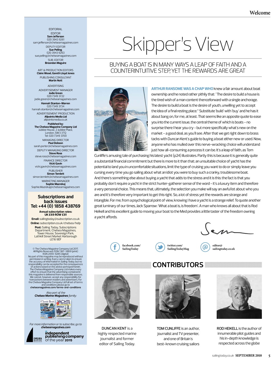 Sailing Today Preview Pages