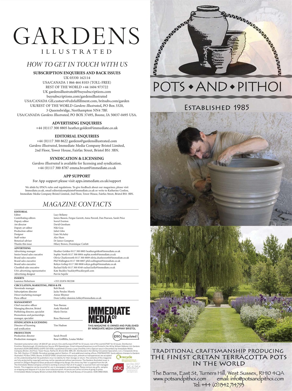 Gardens Illustrated Preview Pages