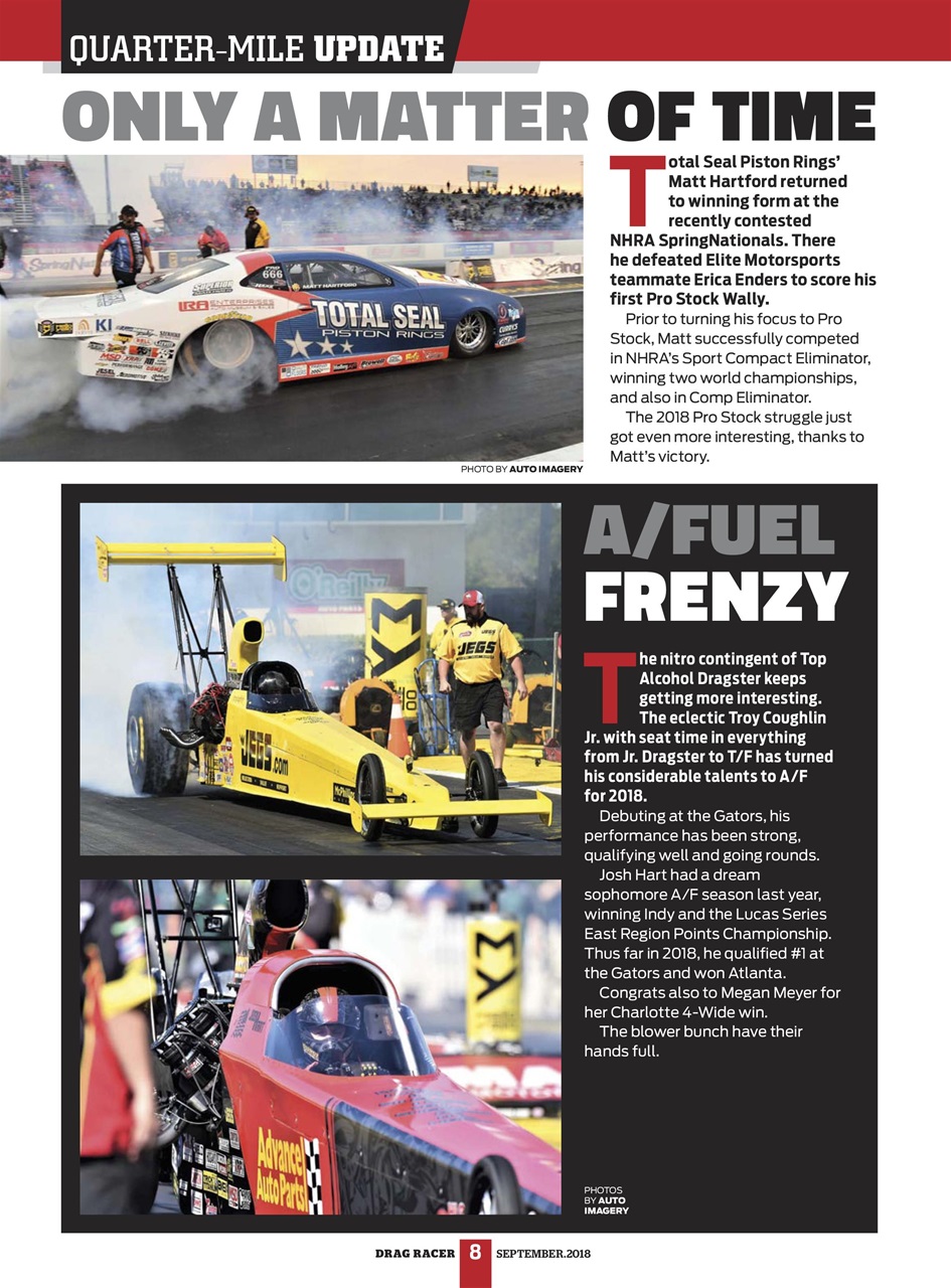 Drag Racer Preview Pages