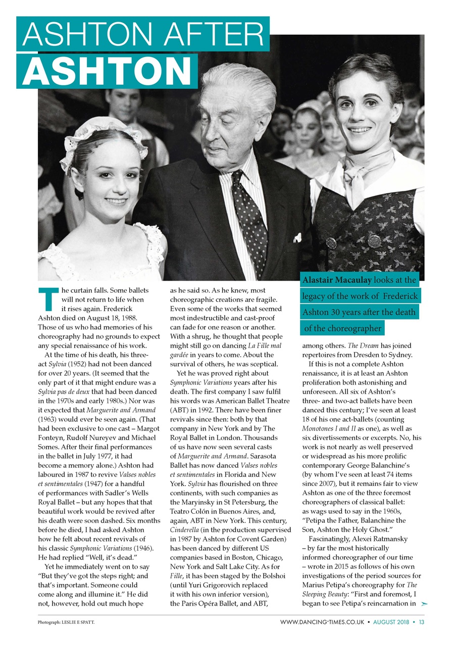 Dancing Times Preview Pages