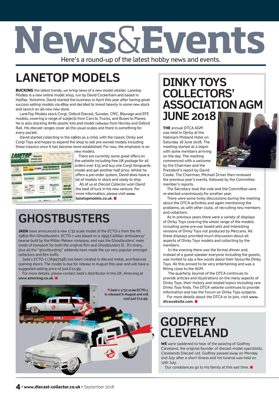 Diecast Collector Preview Pages