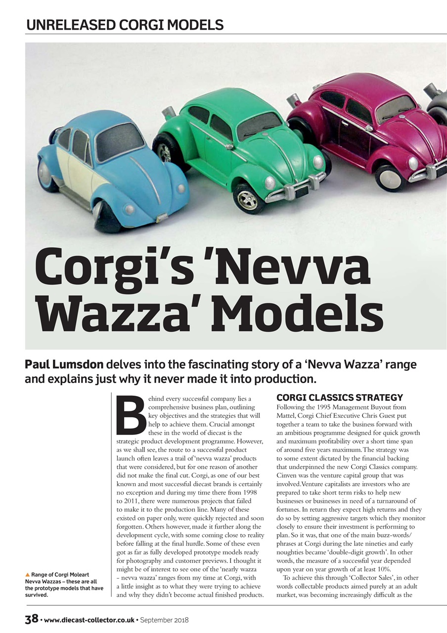 Diecast Collector Preview Pages