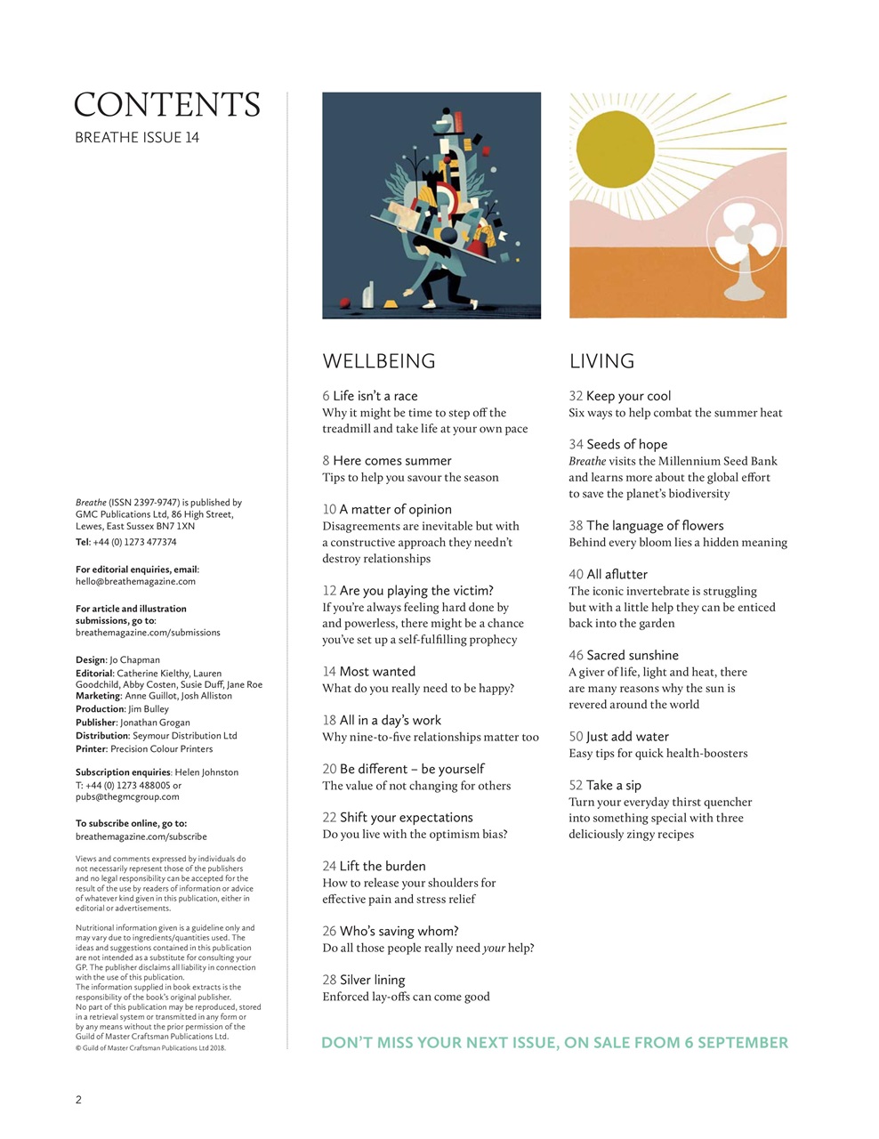 Breathe Preview Pages