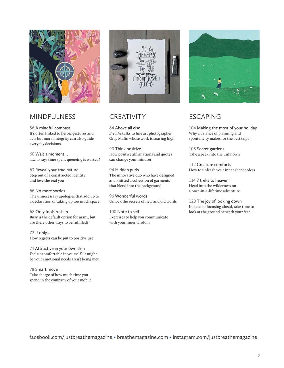 Breathe Preview Pages