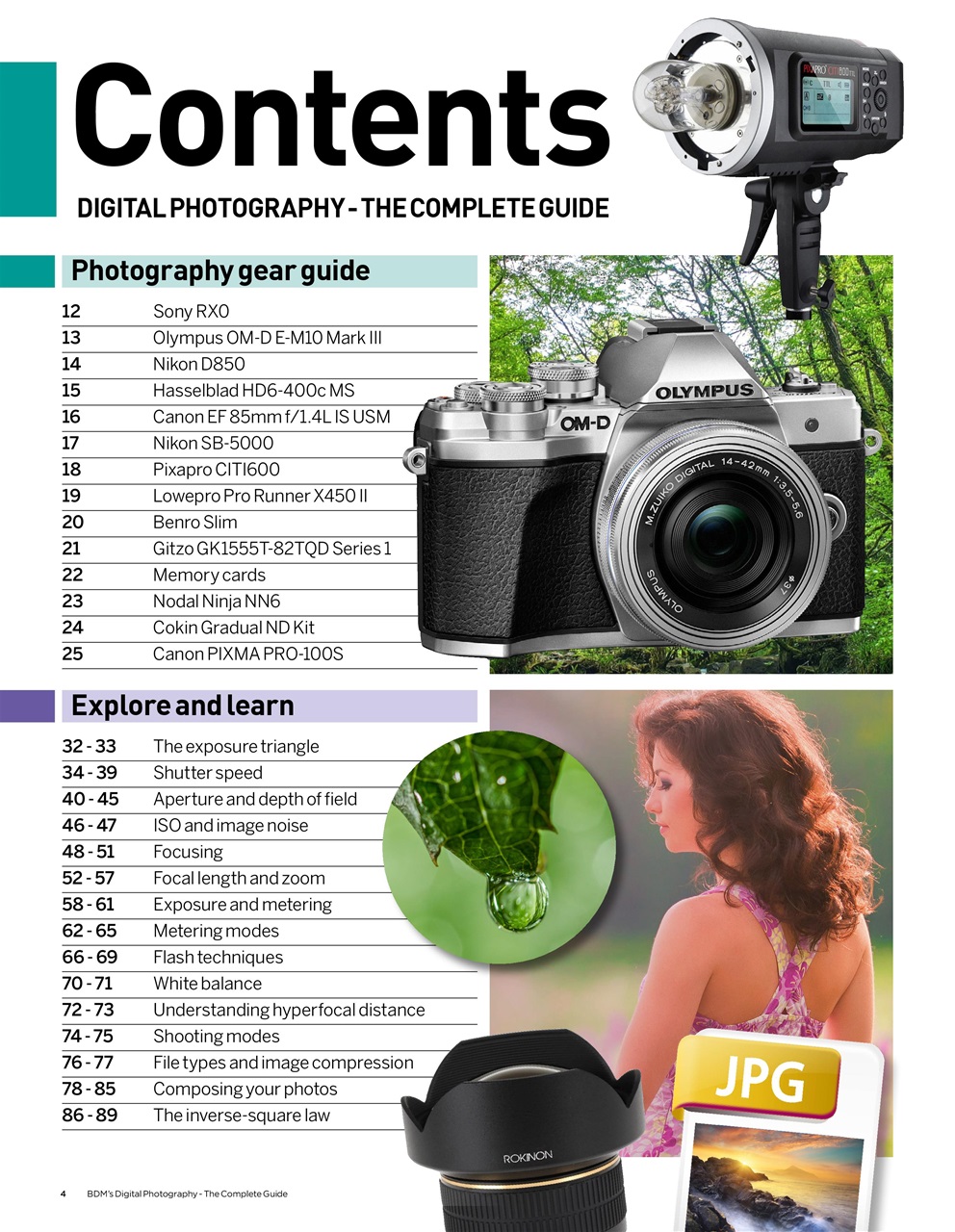 Digital Camera User Preview Pages