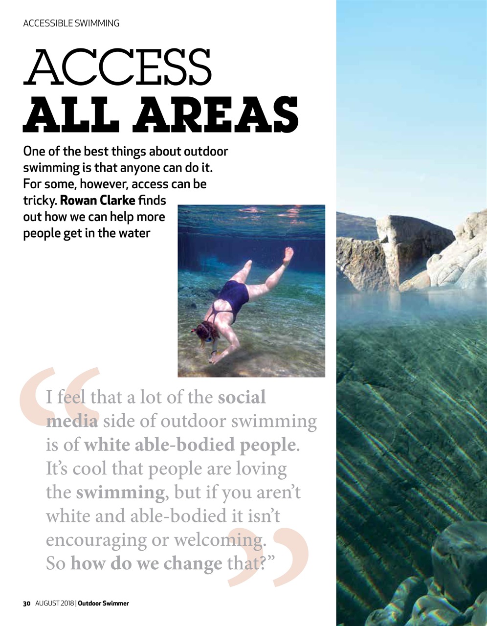 Outdoor Swimmer Preview Pages