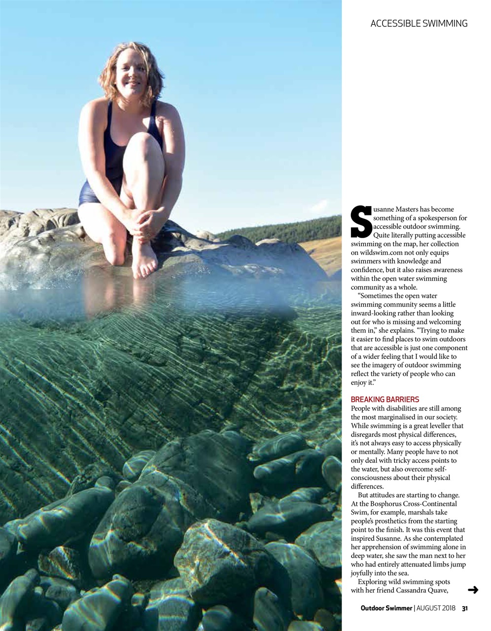 Outdoor Swimmer Preview Pages