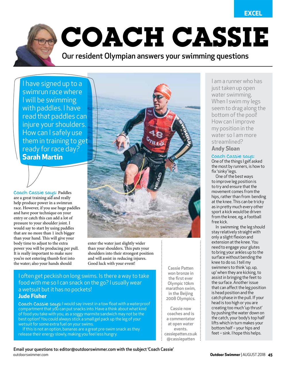 Outdoor Swimmer Preview Pages