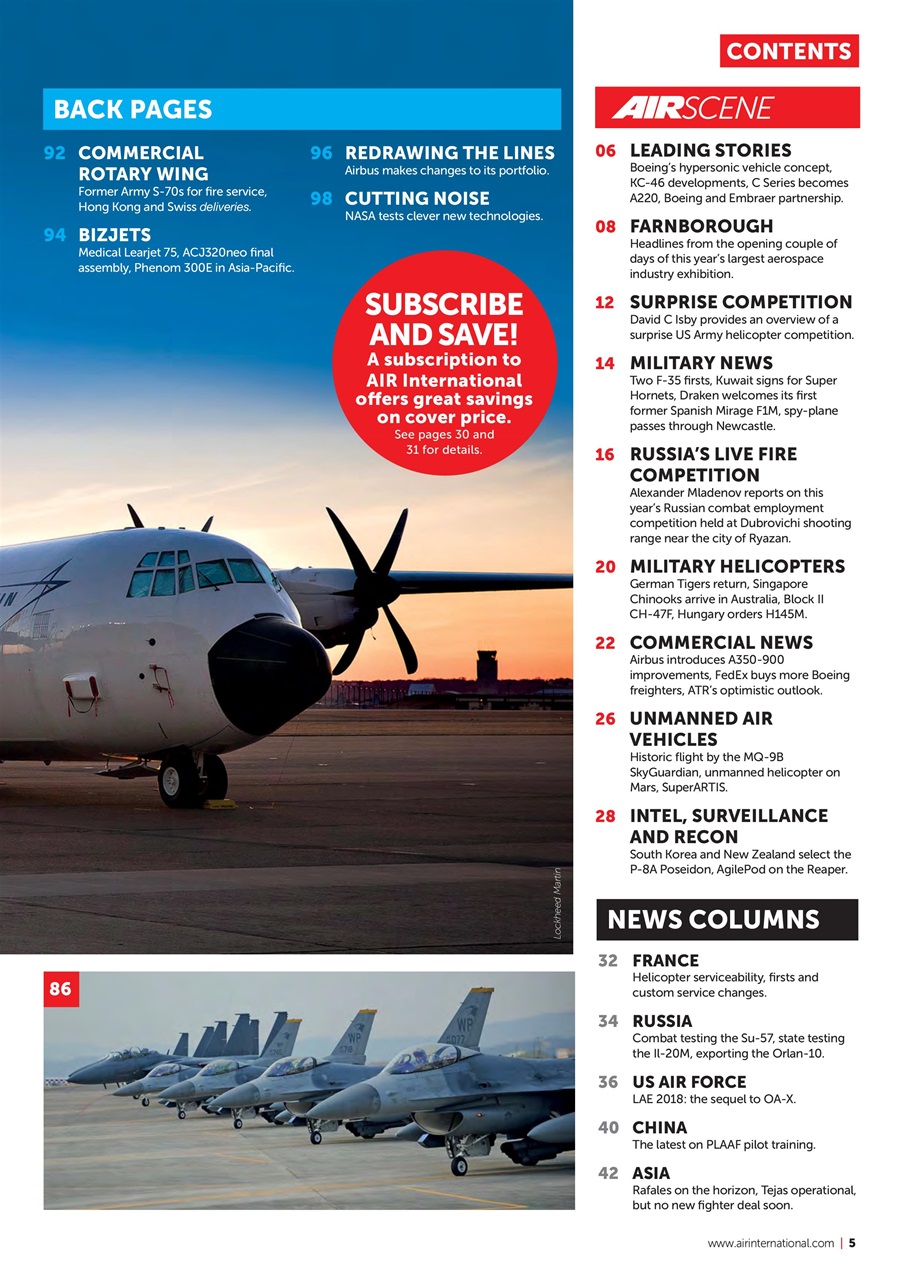 AIR International Preview Pages