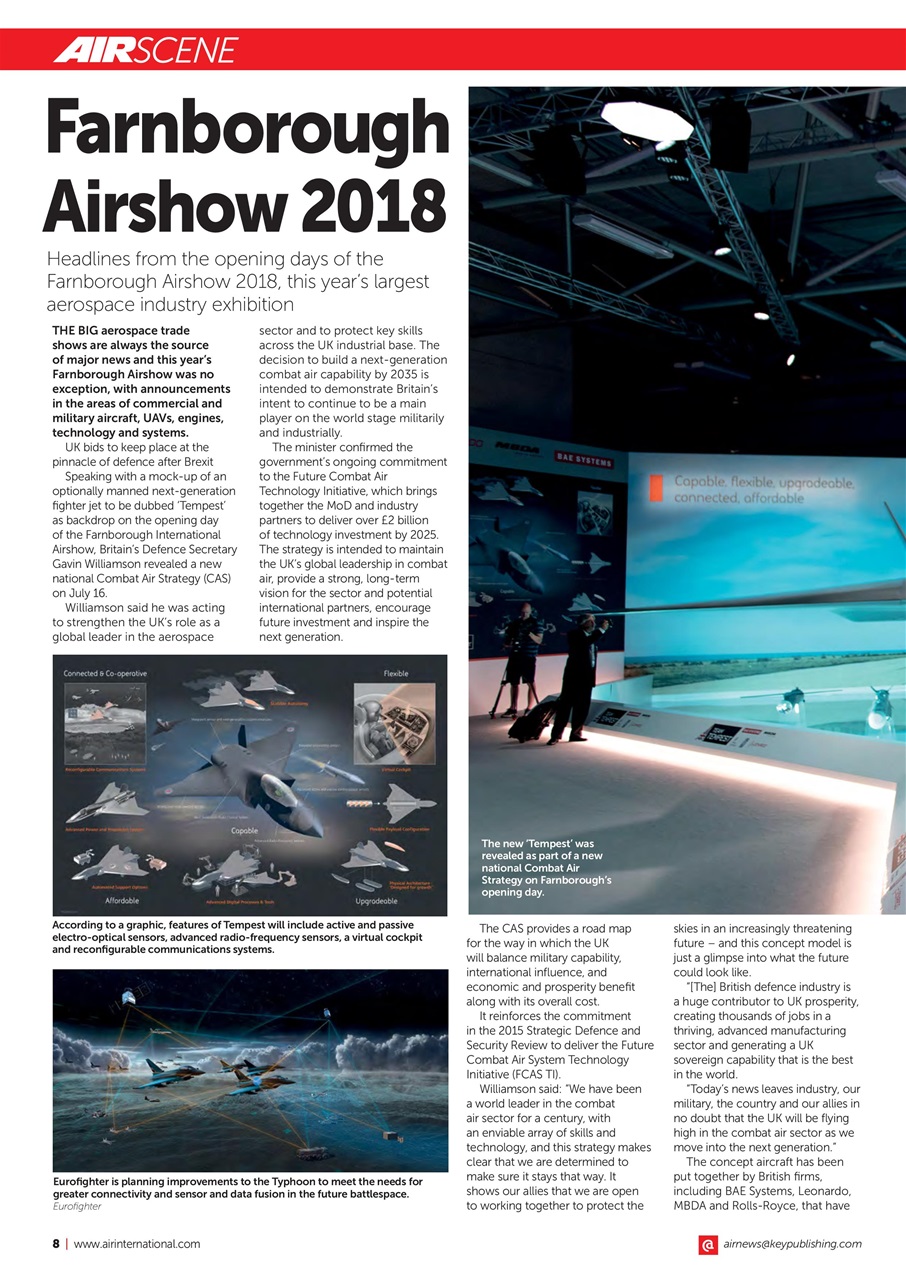 AIR International Preview Pages