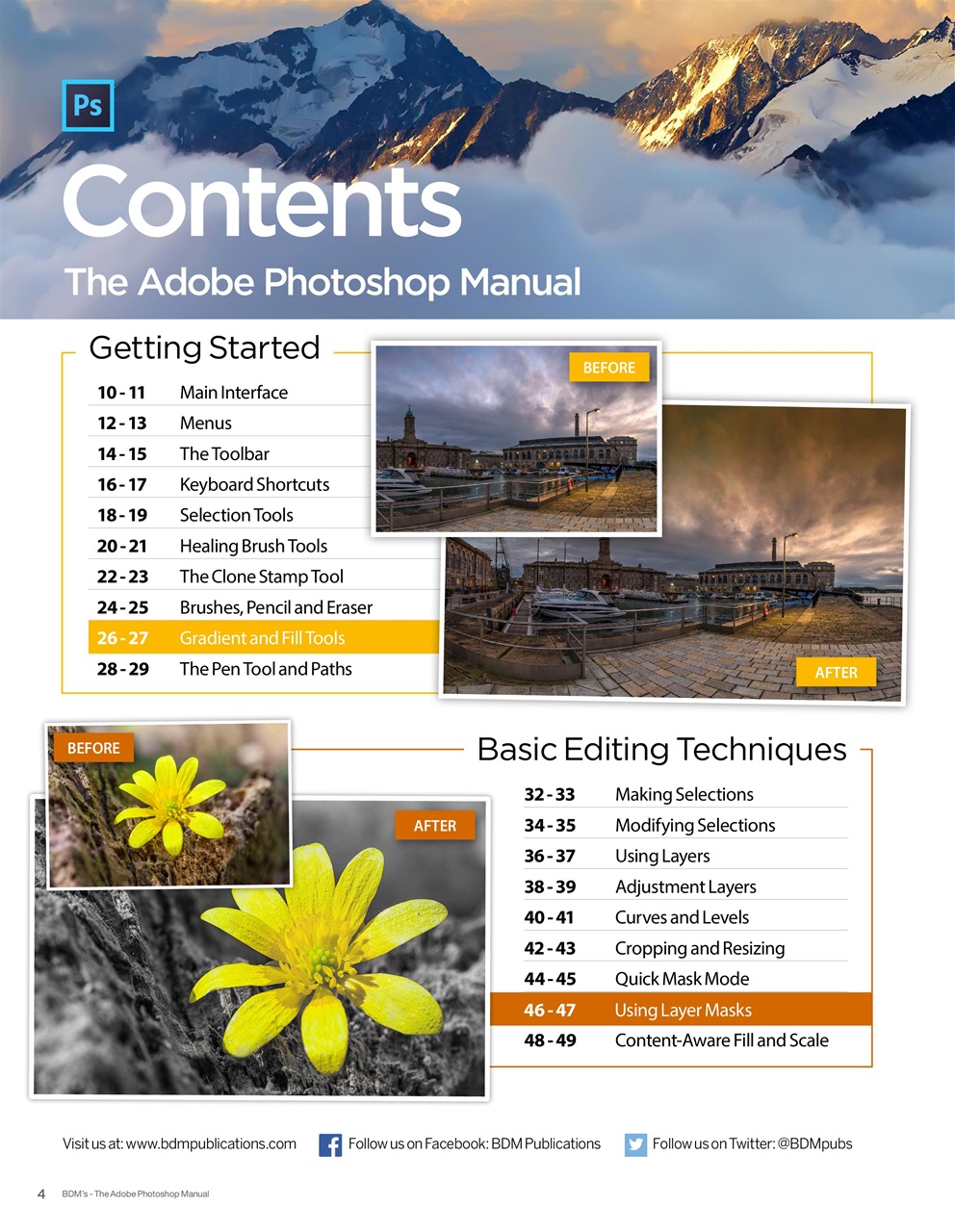 Photoshop User Preview Pages