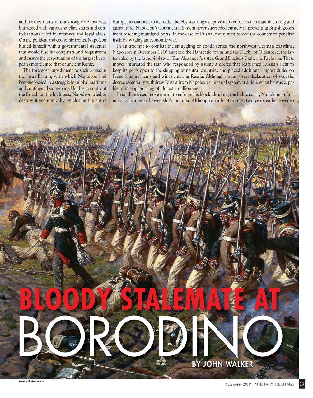 Military Heritage Preview Pages