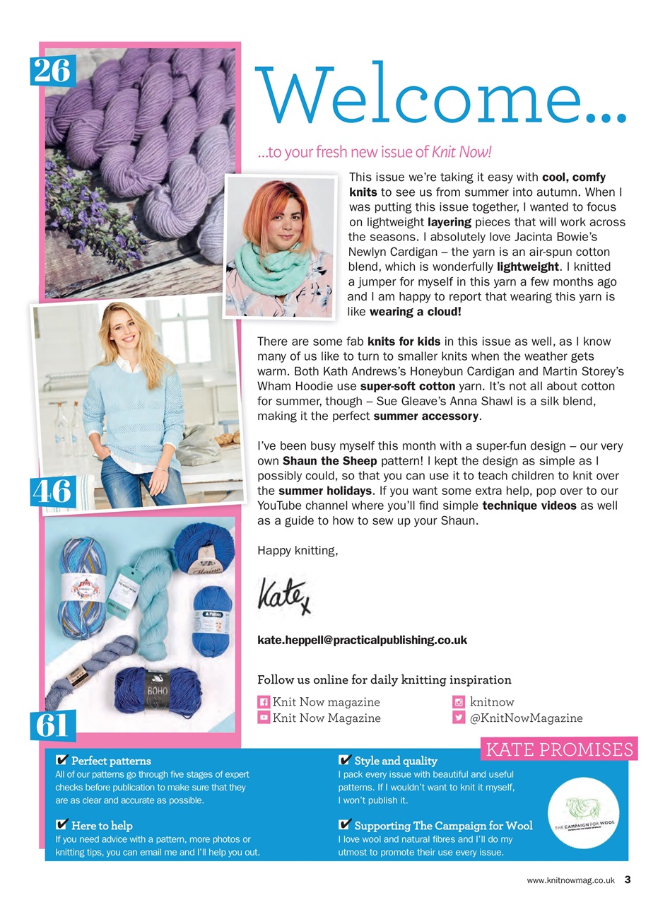 Knit Now Preview Pages