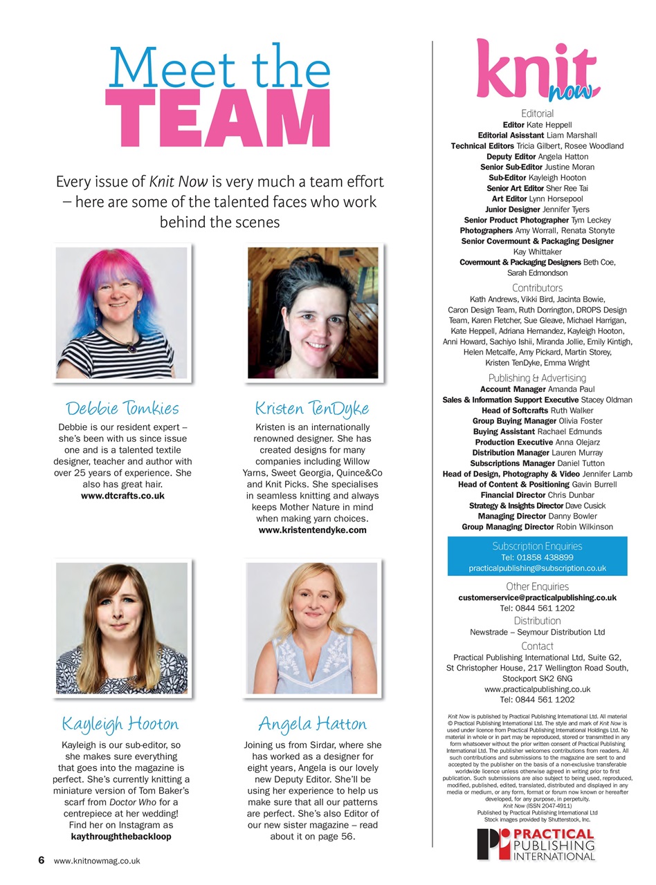 Knit Now Preview Pages