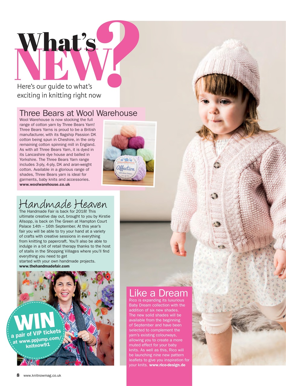 Knit Now Preview Pages