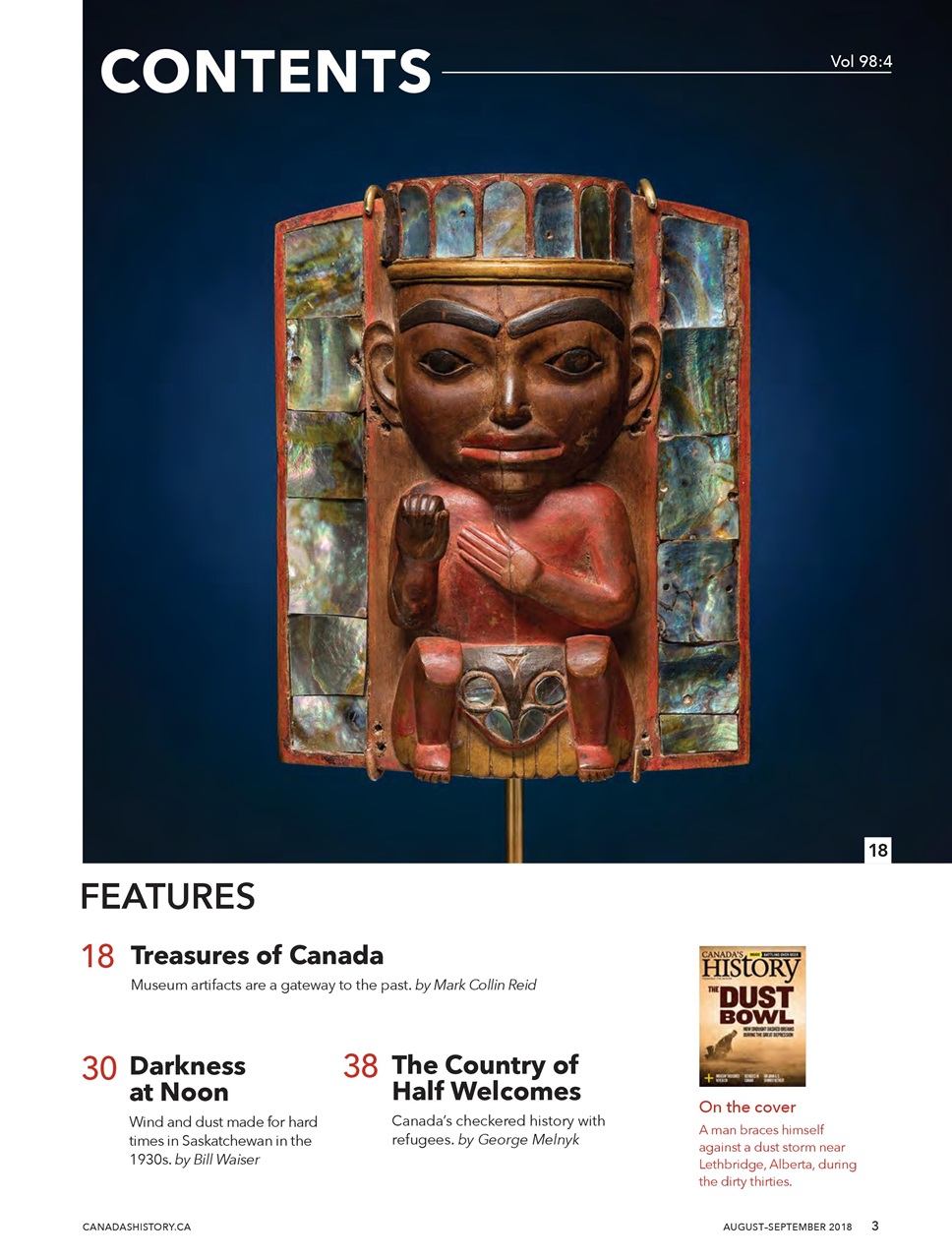 Canada's History Preview Pages