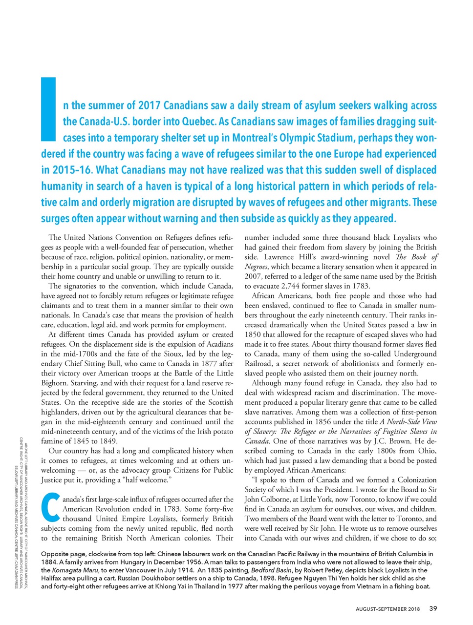 Canada's History Preview Pages