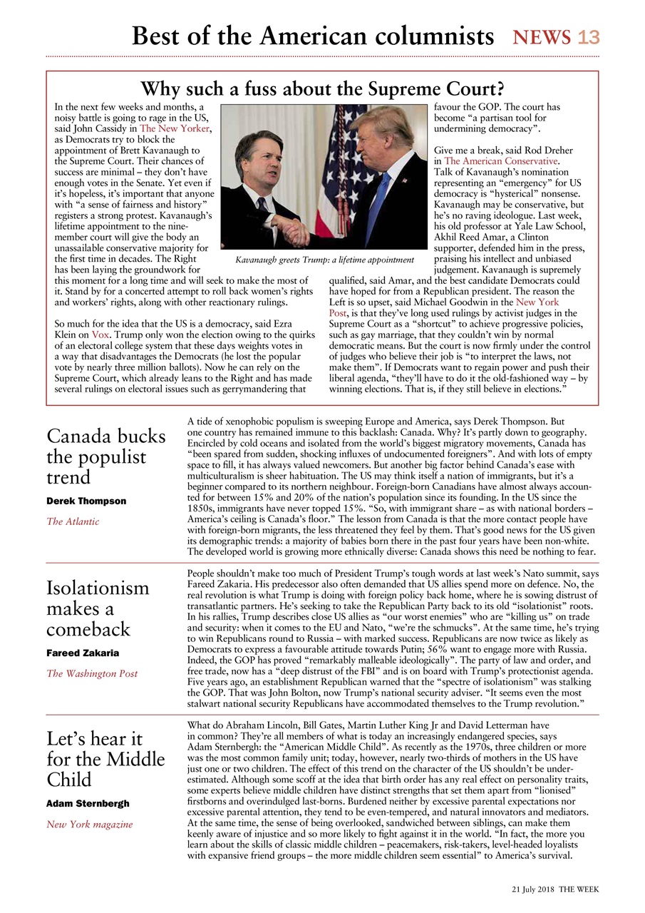 The Week Preview Pages