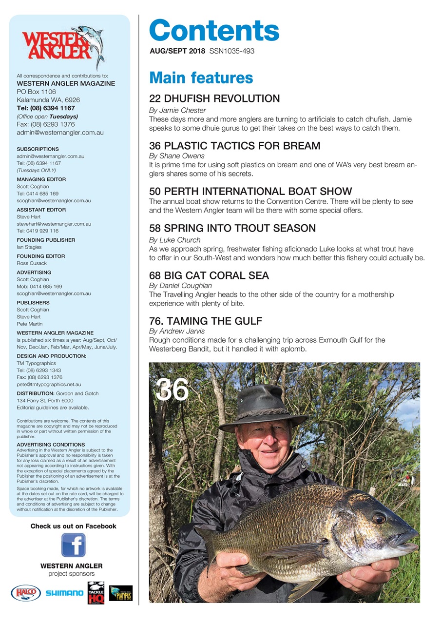 Western Angler Preview Pages
