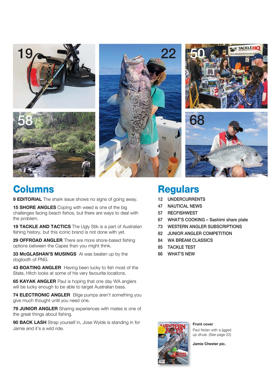 Western Angler Preview Pages