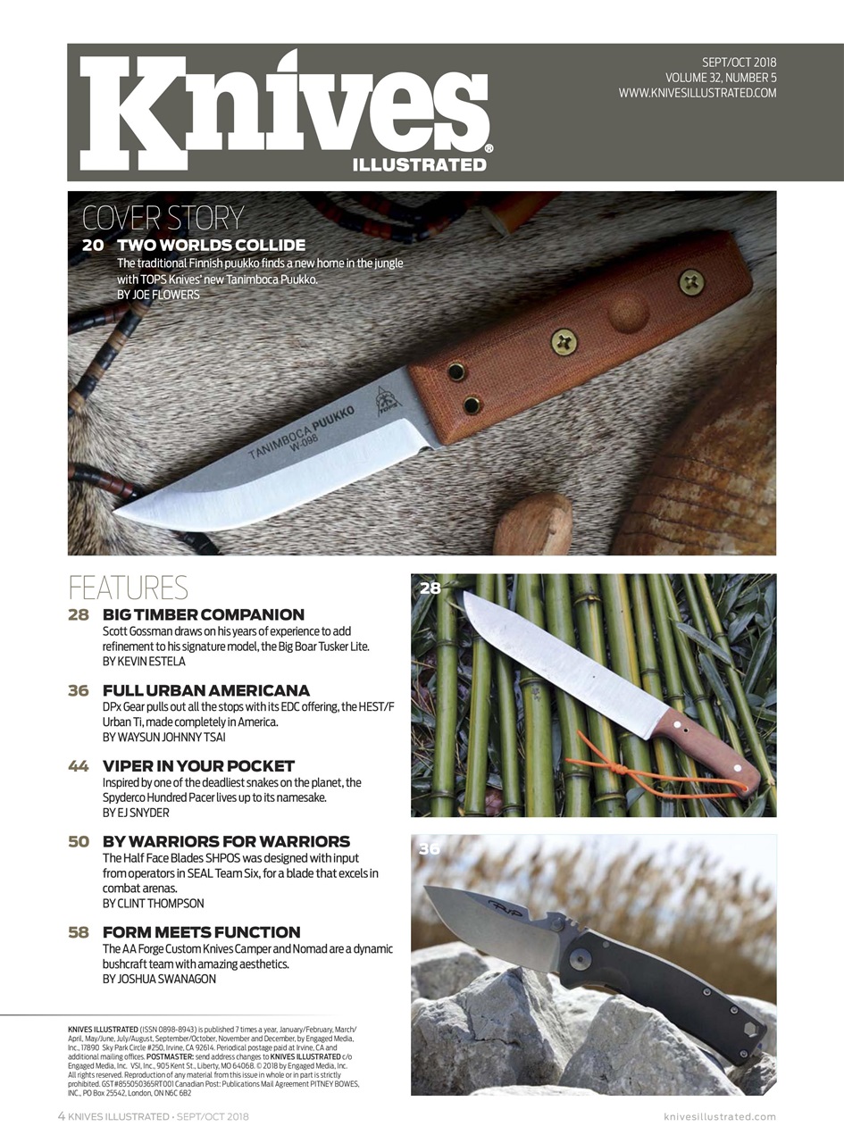 Knives Illustrated Preview Pages
