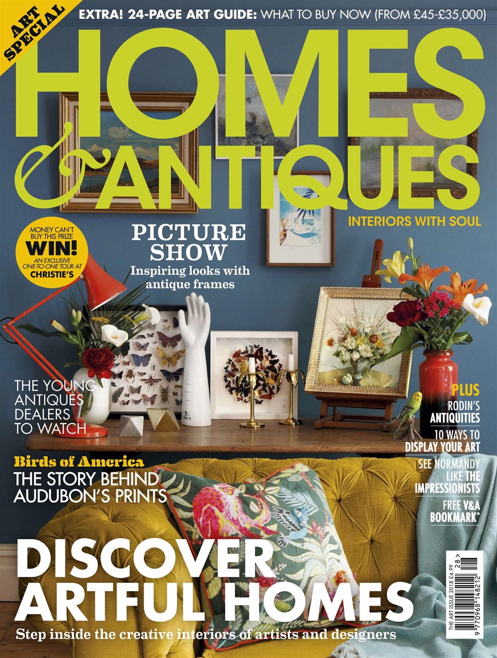 Homes & Antiques Magazine Preview Pages